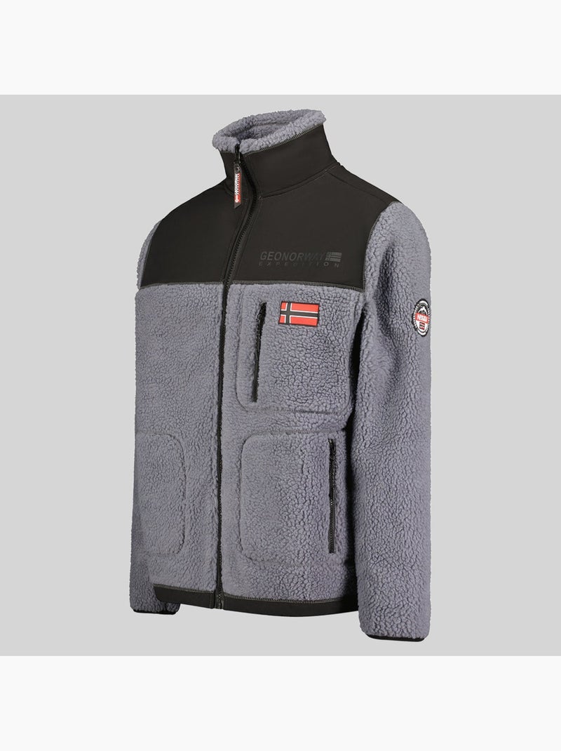 Veste polaire tuvalu – geographical norway Bleu marine - Kiabi