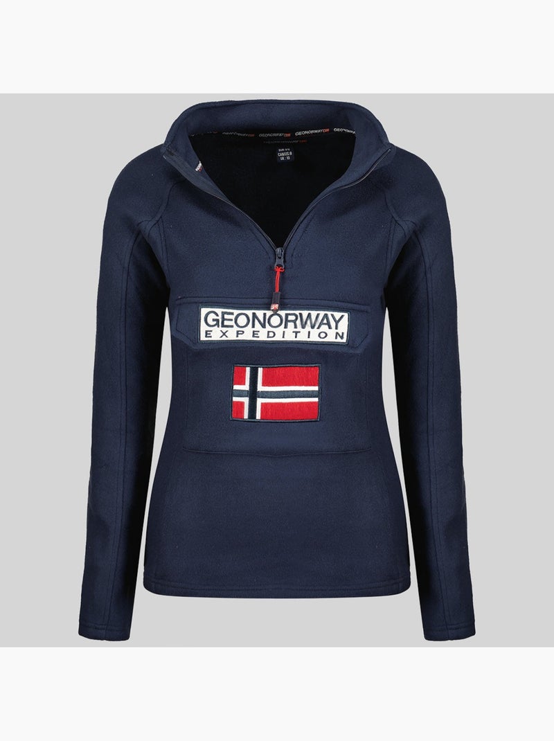 Veste polaire tymclass hz – geographical norway Bleu marine - Kiabi