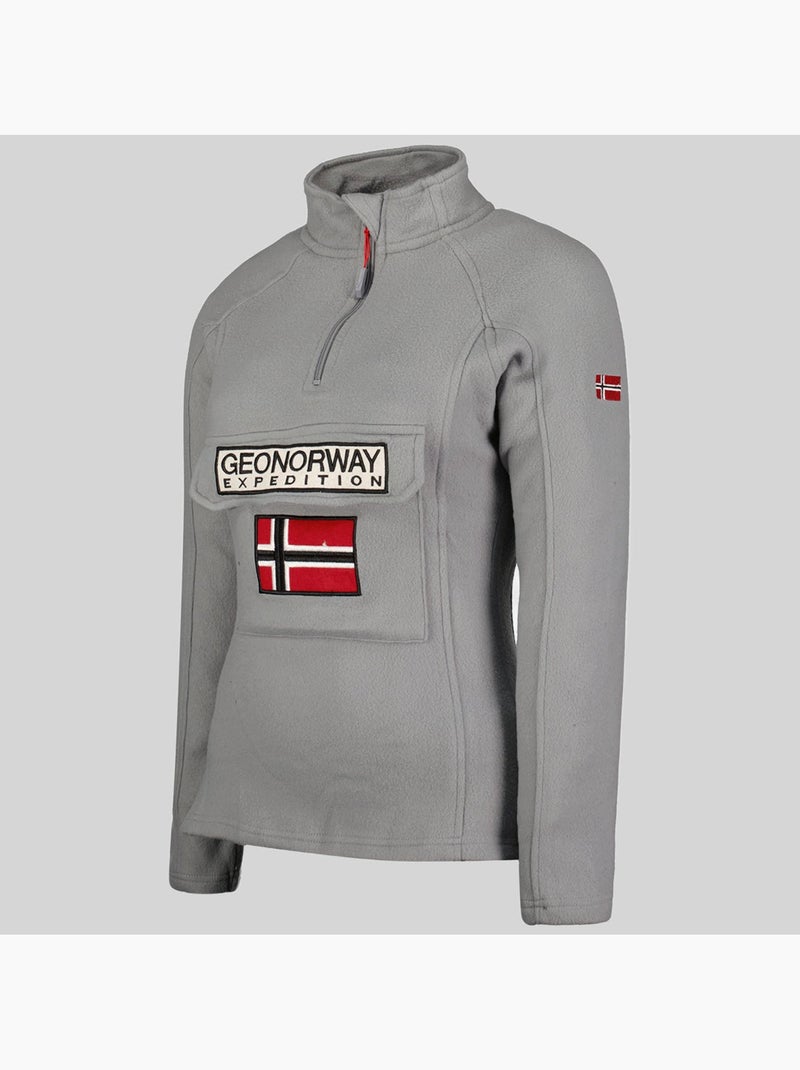 Veste polaire tymclass hz – geographical norway Gris clair - Kiabi