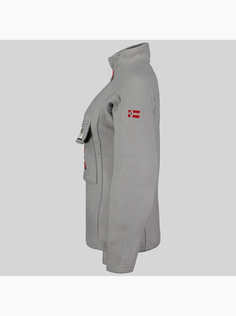 Veste polaire tymclass hz – geographical norway Gris clair - Kiabi