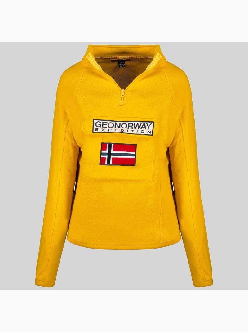 Veste polaire tymclass hz – geographical norway Moutarde - Kiabi