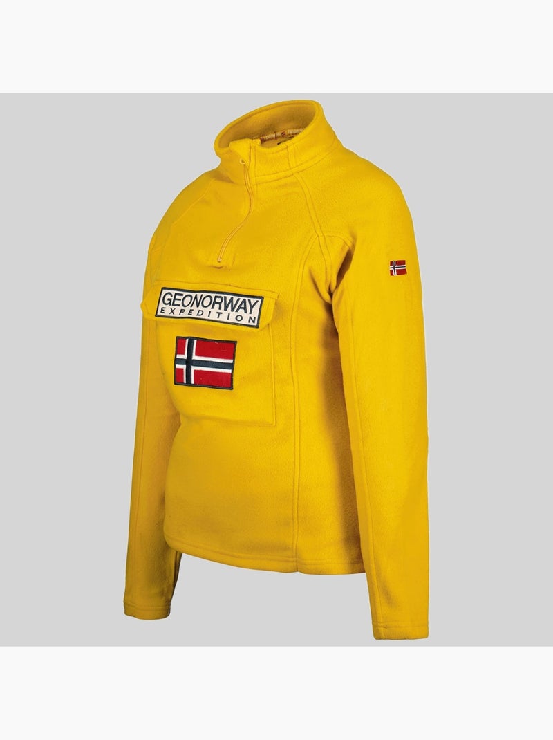 Veste polaire tymclass hz – geographical norway Moutarde - Kiabi