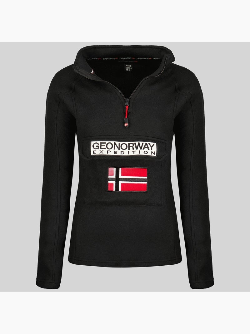 Veste polaire tymclass hz – geographical norway Noir - Kiabi
