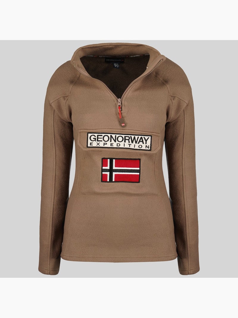 Veste polaire tymclass hz – geographical norway Taupe - Kiabi