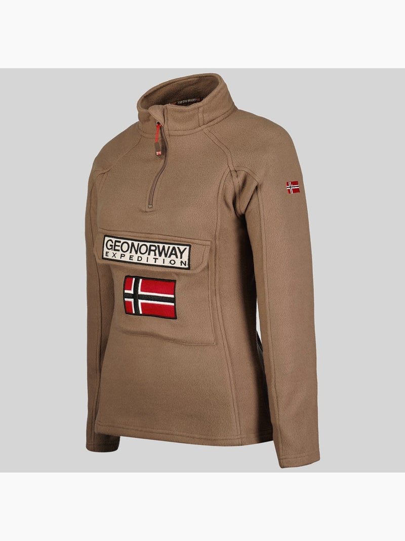 Veste polaire tymclass hz – geographical norway Taupe - Kiabi