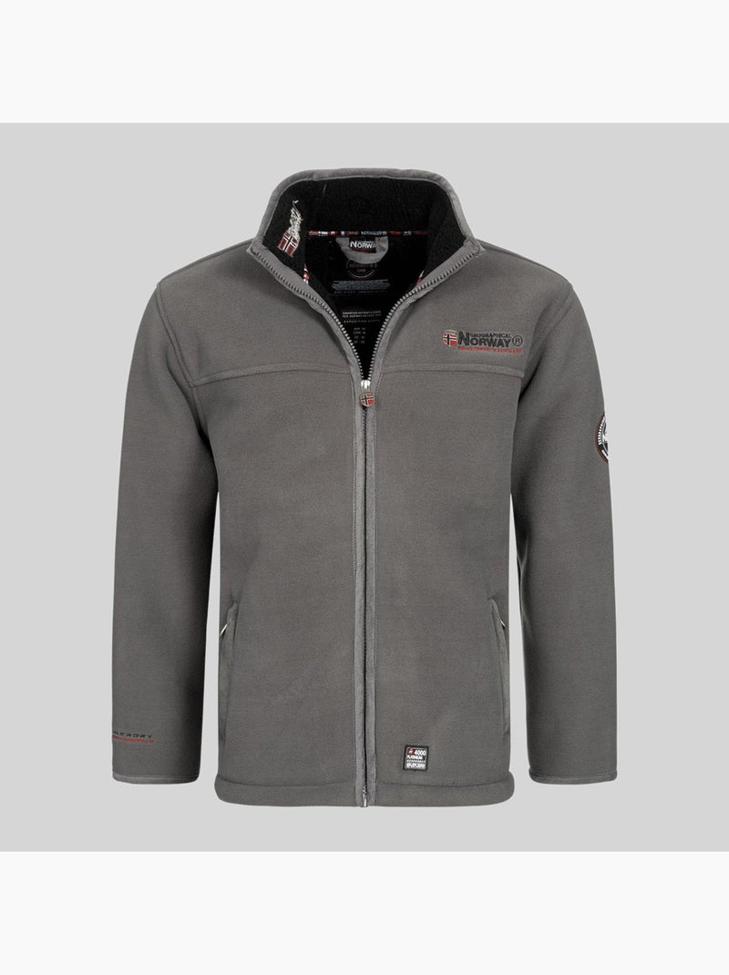 Veste polaire ubolt – geographical norway Gris foncé - Kiabi