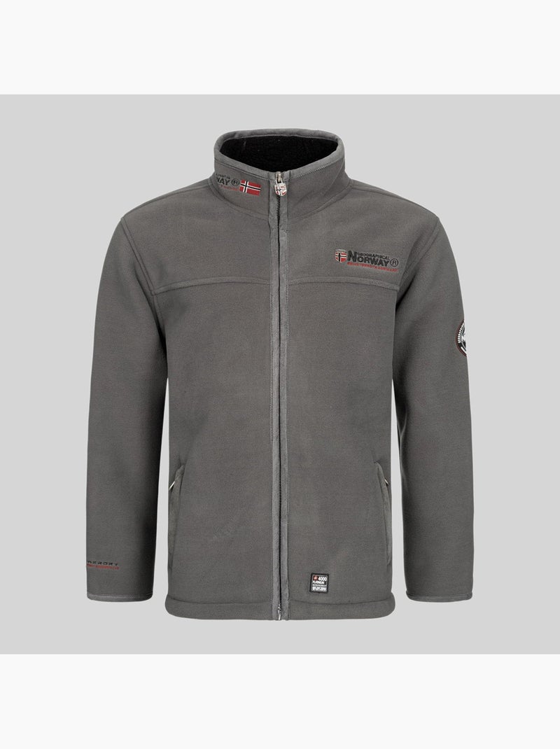 Veste polaire ubolt – geographical norway Gris foncé - Kiabi
