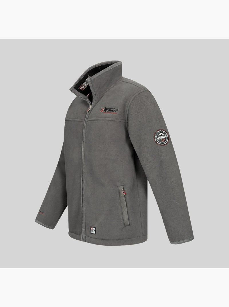 Veste polaire ubolt – geographical norway Gris foncé - Kiabi