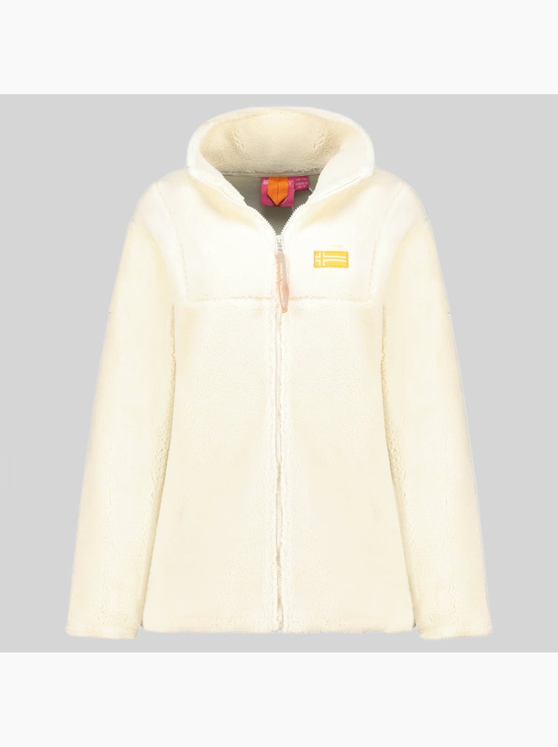 Veste polaire udolce – geographical norway Blanc cassé - Kiabi