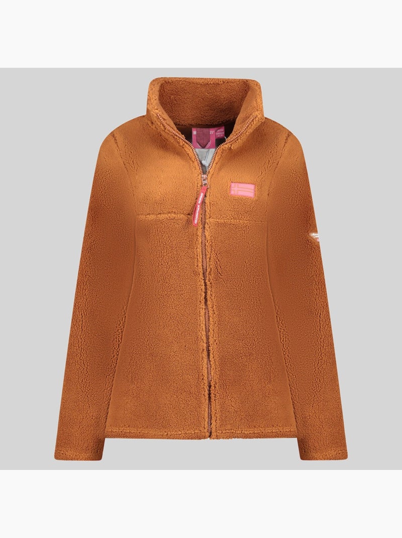 Veste polaire udolce – geographical norway Camel - Kiabi