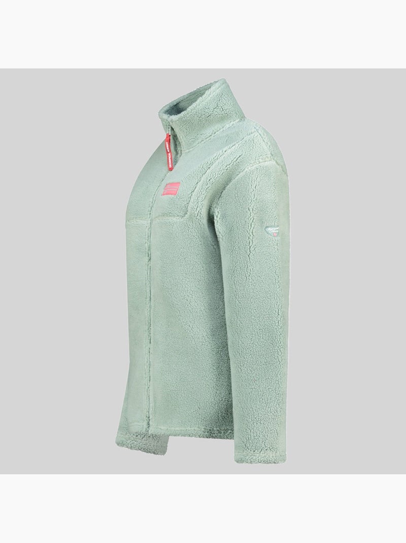Veste polaire udolce – geographical norway Vert pastel - Kiabi