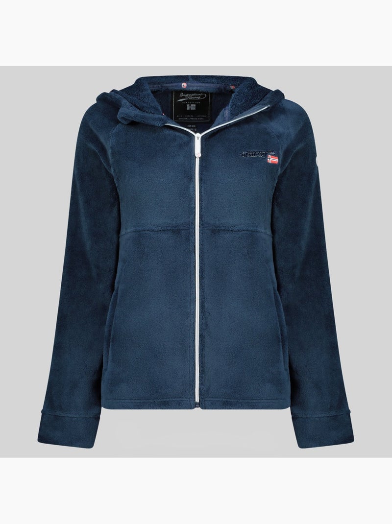 Veste polaire uliota – geographical norway Bleu marine - Kiabi