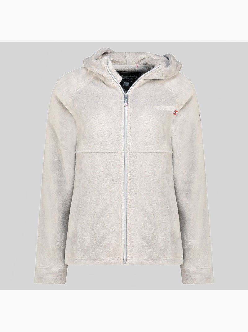 Veste polaire uliota – geographical norway Gris clair - Kiabi