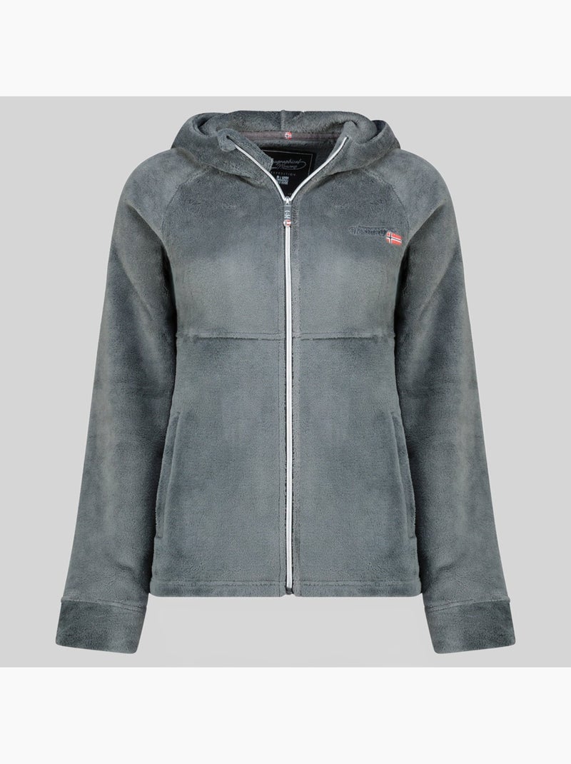 Veste polaire uliota – geographical norway Gris foncé - Kiabi