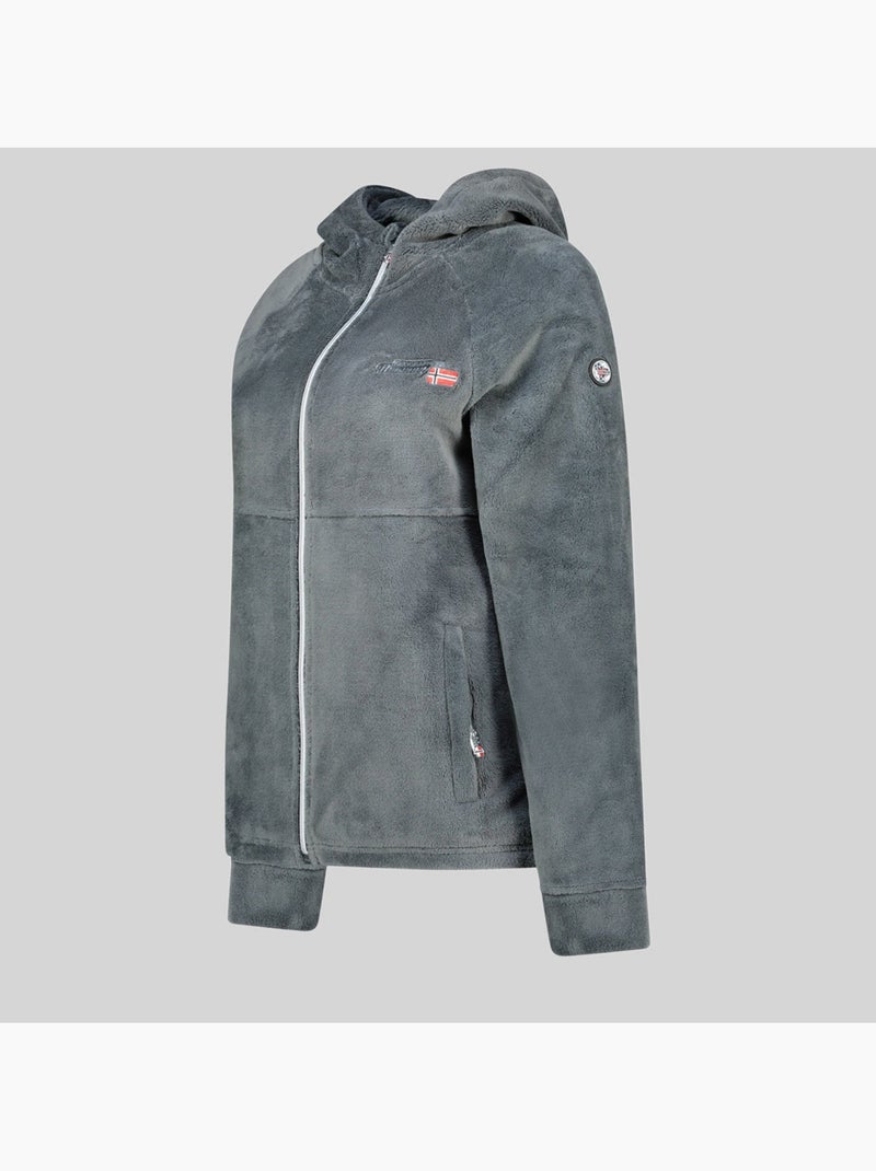 Veste polaire uliota – geographical norway Gris foncé - Kiabi