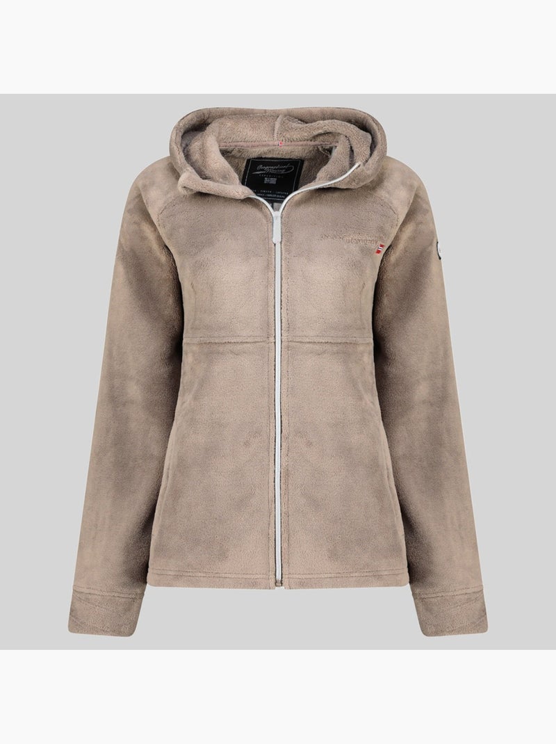 Veste polaire uliota – geographical norway Taupe - Kiabi