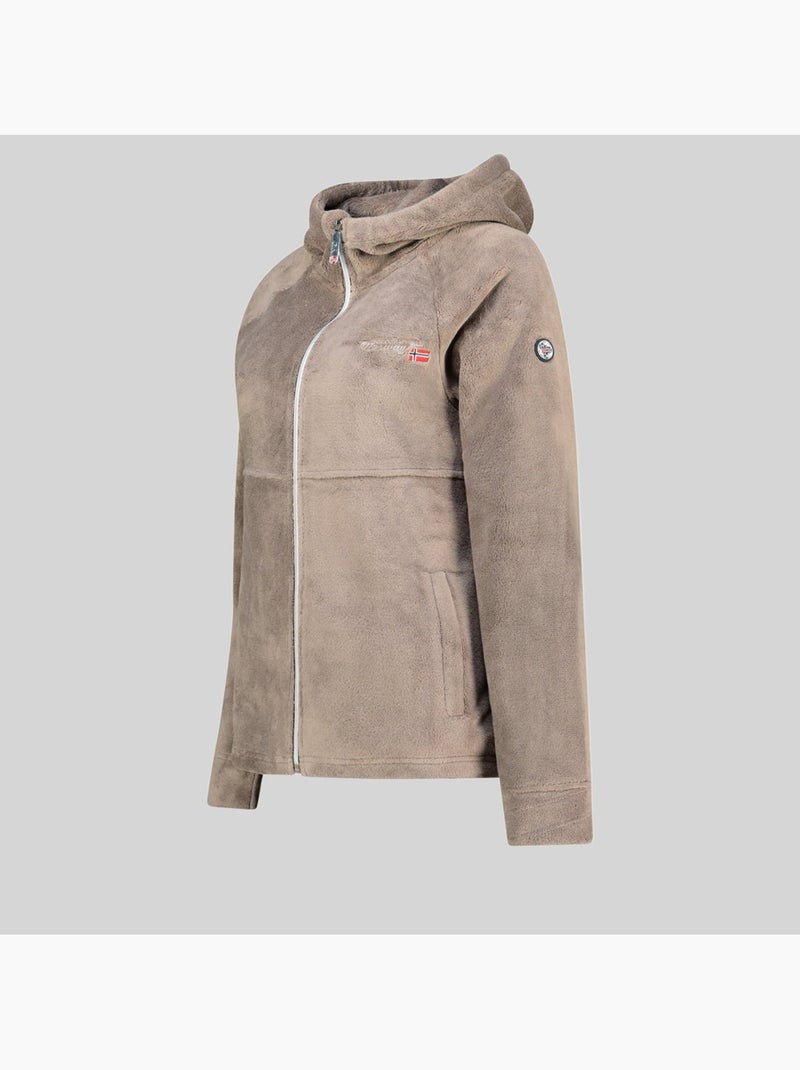Veste polaire uliota – geographical norway Taupe - Kiabi