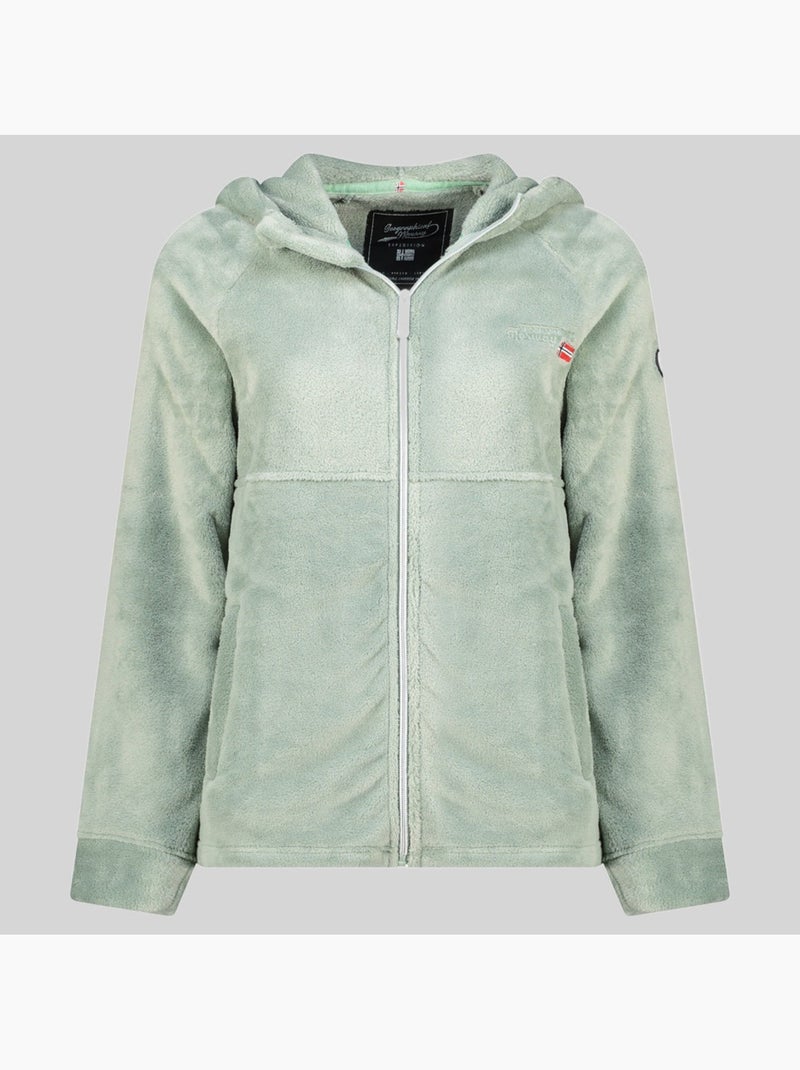 Veste polaire uliota – geographical norway Vert pastel - Kiabi