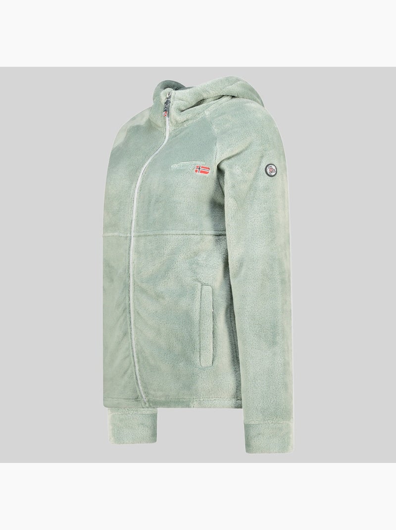 Veste polaire uliota – geographical norway Vert pastel - Kiabi