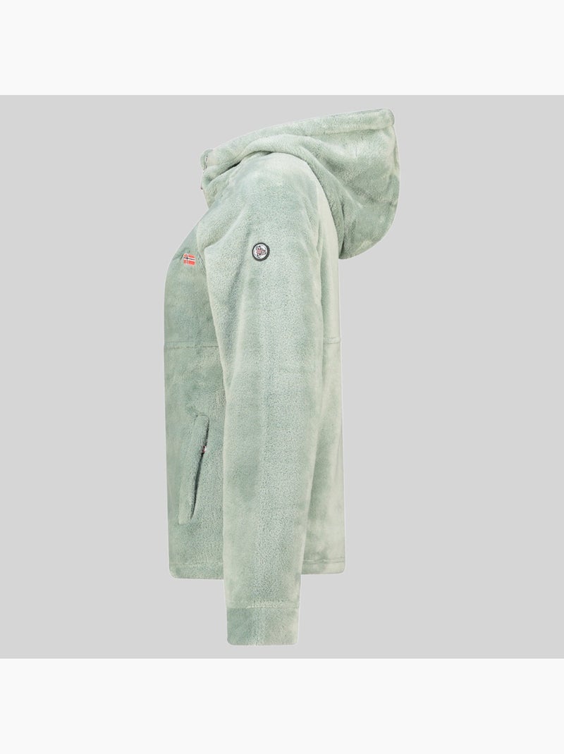 Veste polaire uliota – geographical norway Vert pastel - Kiabi