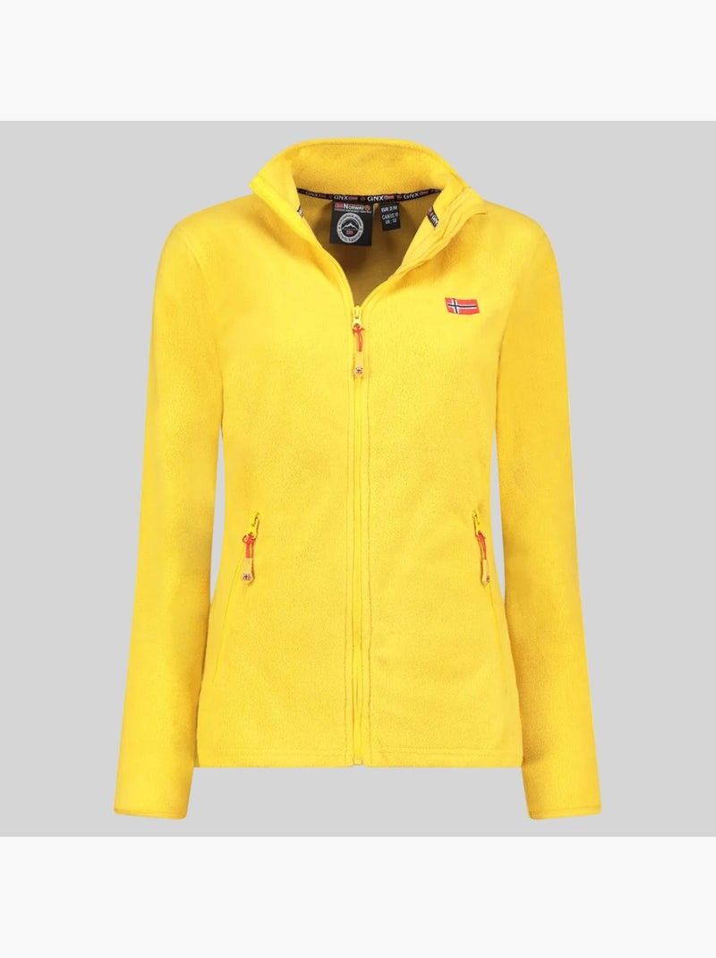 Veste polaire ulyssia fz – geographical norway Moutarde - Kiabi