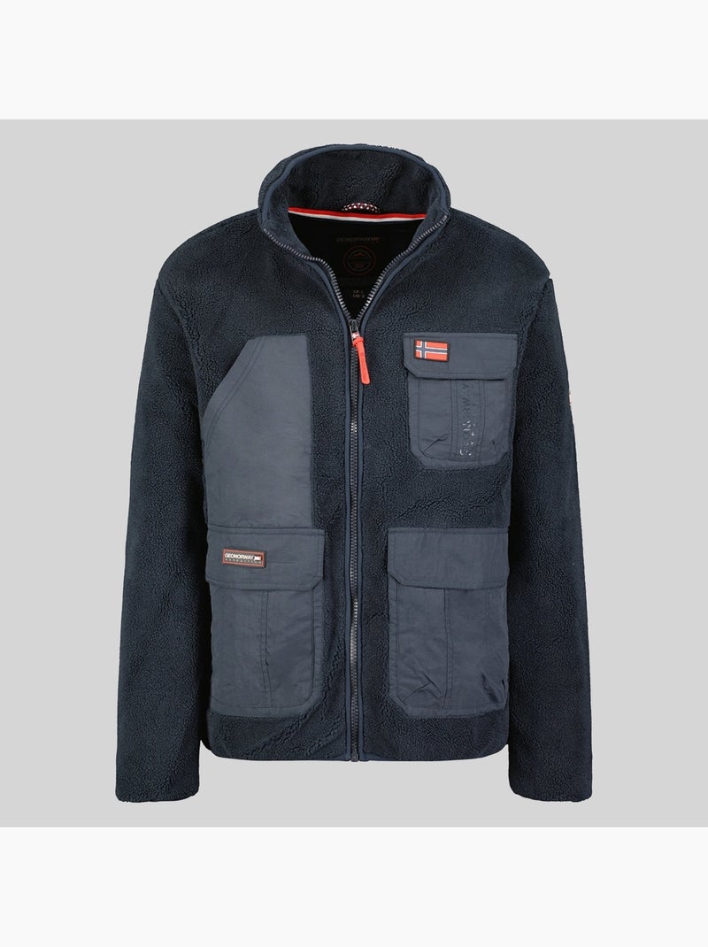Veste polaire umare – geographical norway Bleu marine - Kiabi