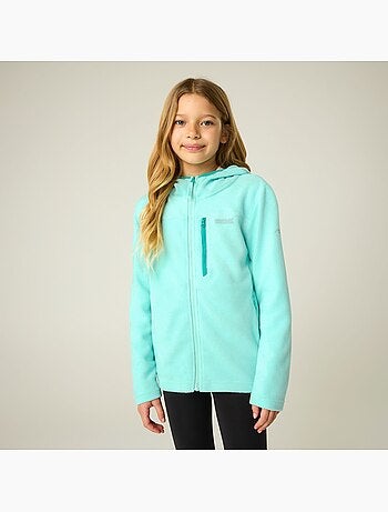 Veste polaire unie à capuche et poche sur poitrine pandea - regatta