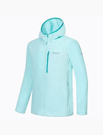 Veste polaire unie à capuche et poche sur poitrine pandea - regatta