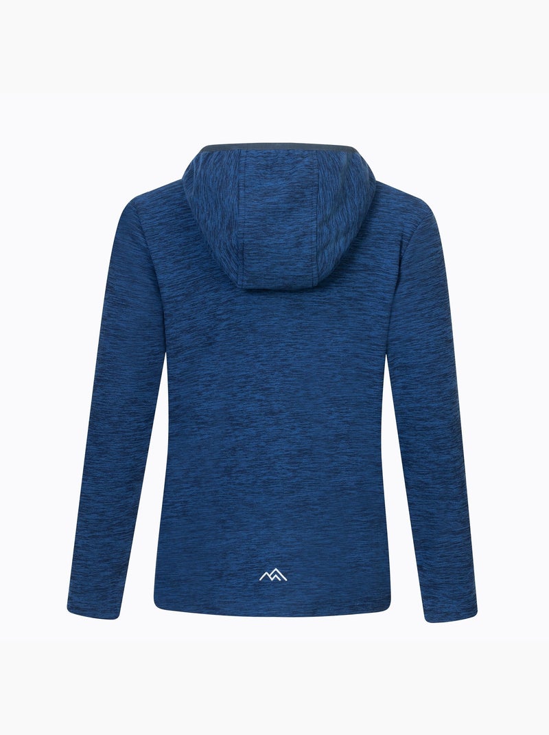 Veste polaire unie à capuche et poche sur poitrine pandea - regatta Gris froid/Bleu - Kiabi