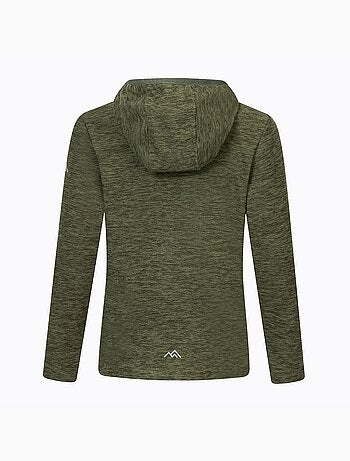 Veste polaire unie à capuche et poche sur poitrine pandea - regatta