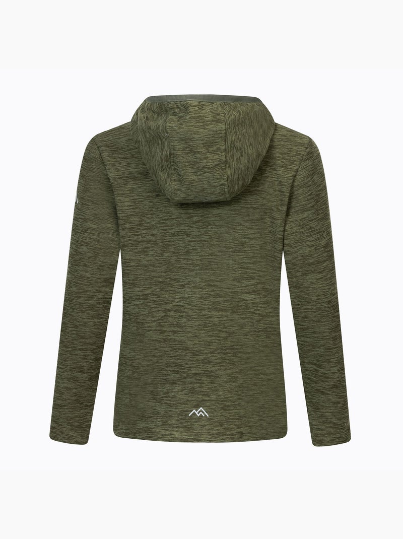 Veste polaire unie à capuche et poche sur poitrine pandea - regatta Kaki - Kiabi