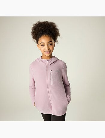 Veste polaire unie à capuche et poche sur poitrine pandea - regatta