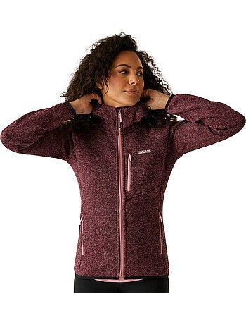 Veste polaire unie à capuche newhill - regatta