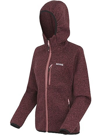 Veste polaire unie à capuche newhill - regatta