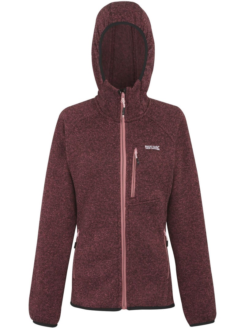 Veste polaire unie à capuche newhill - regatta Vieux rose - Kiabi