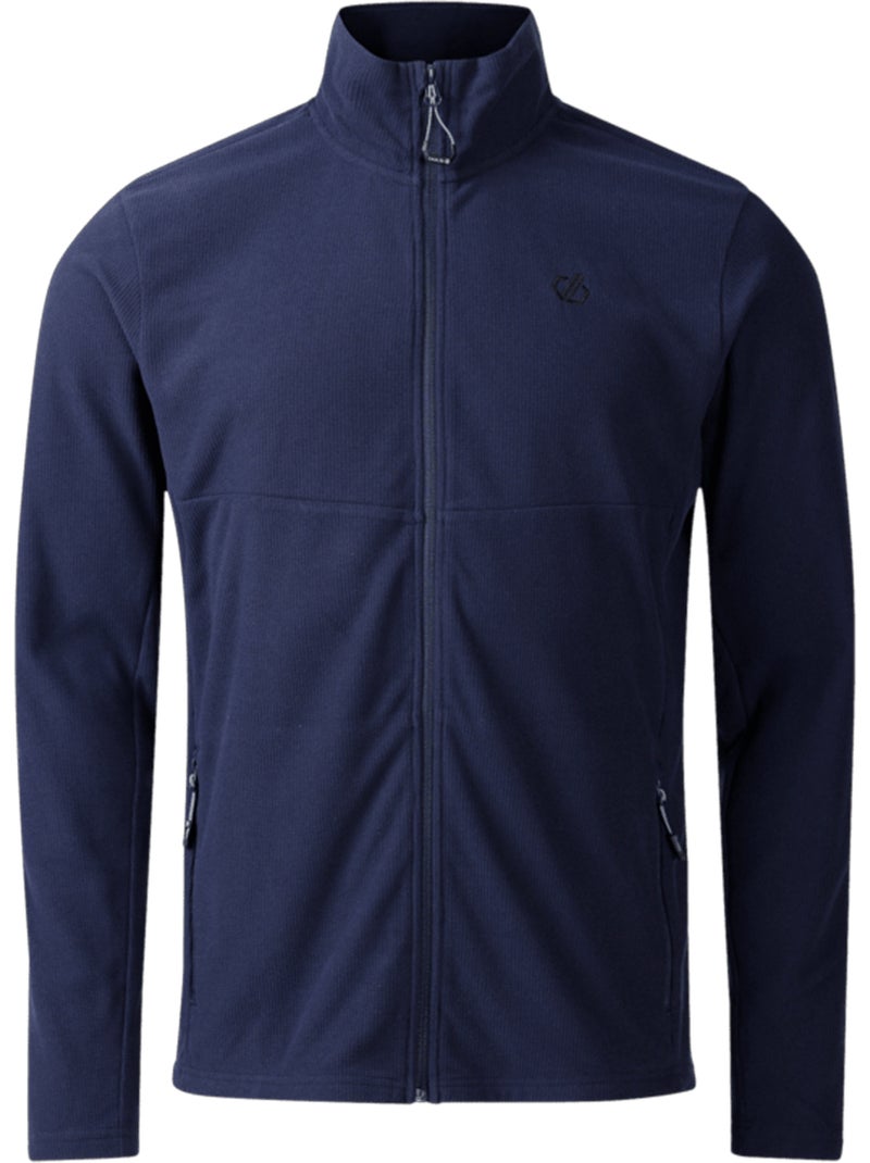 Veste polaire unie à col montant arising - dare 2b Bleu marine - Kiabi