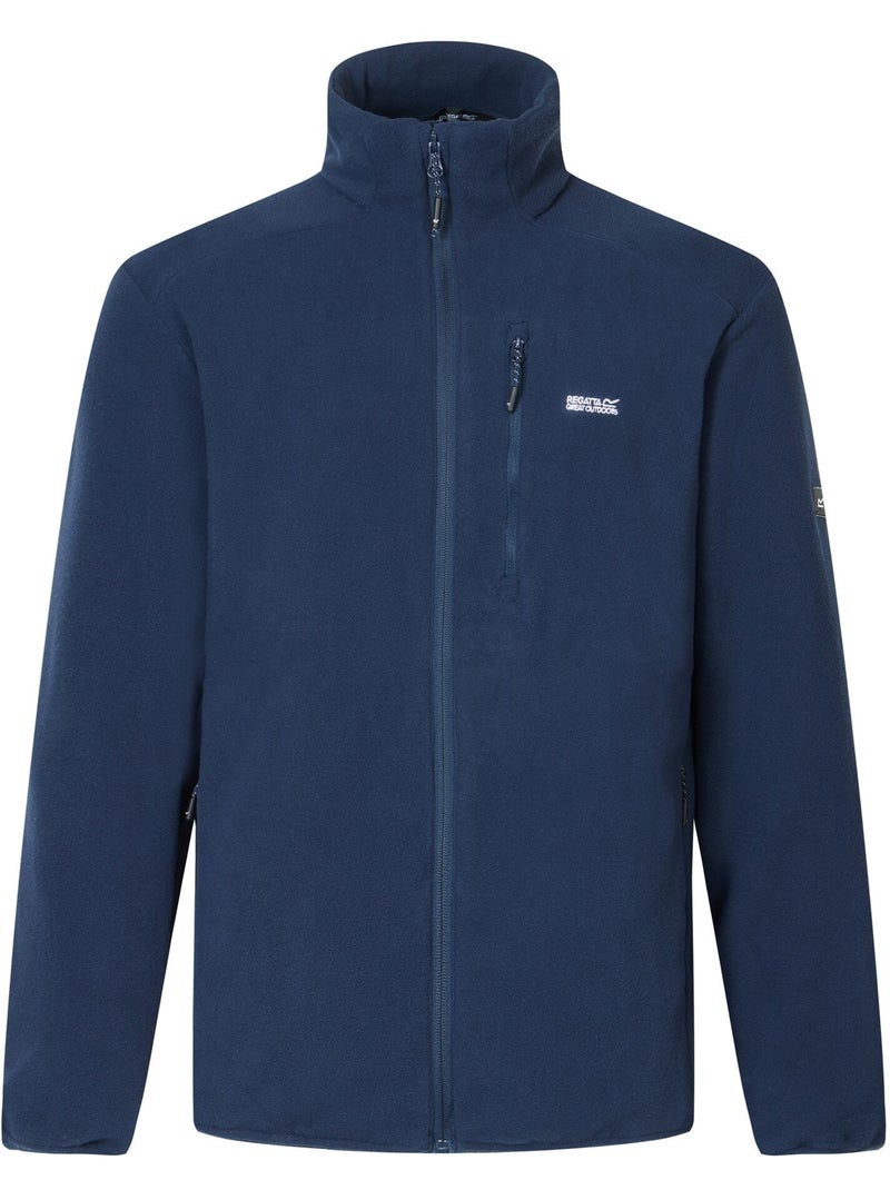 Veste polaire unie à col montant et poche sur poitrine brinnden - regatta Bleu marine - Kiabi