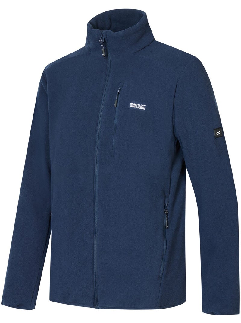 Veste polaire unie à col montant et poche sur poitrine brinnden - regatta Bleu marine - Kiabi