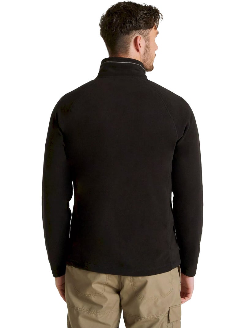 Veste polaire unie à col montant expert corey - craghoppers Noir - Kiabi