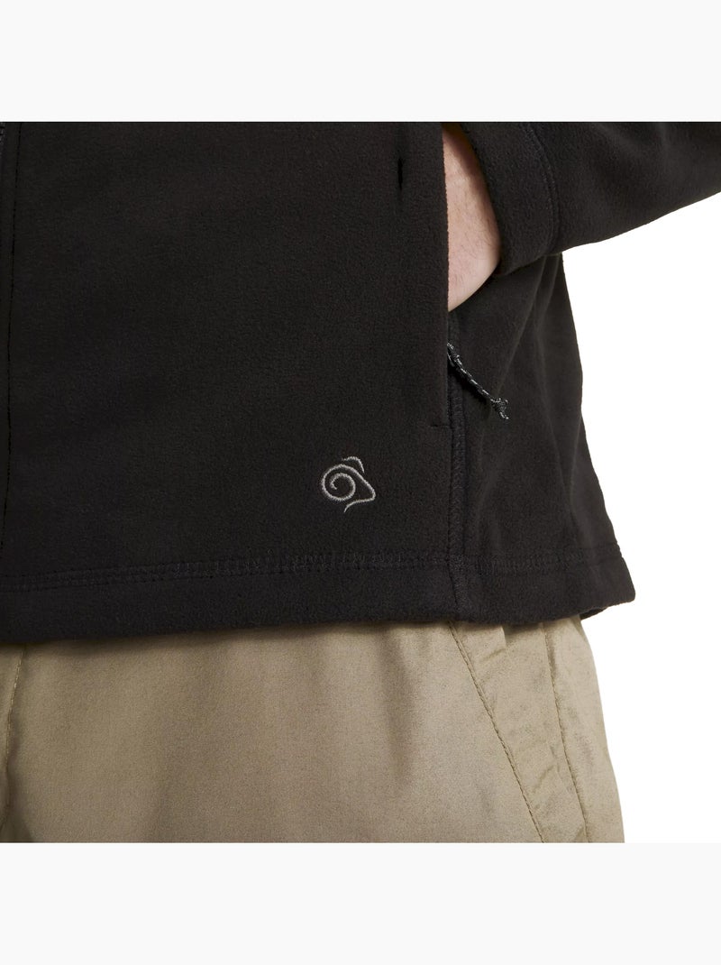Veste polaire unie à col montant expert corey - craghoppers Noir - Kiabi