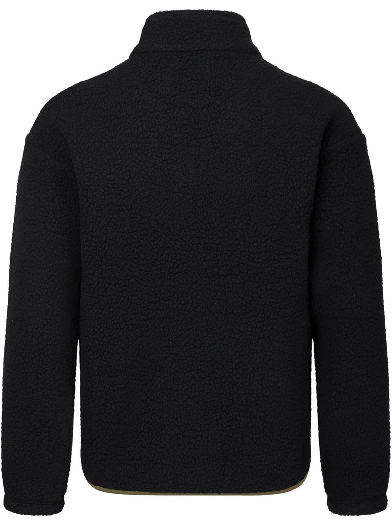 Veste polaire unie à col montant zesty - dare 2b Noir Kaki - Kiabi