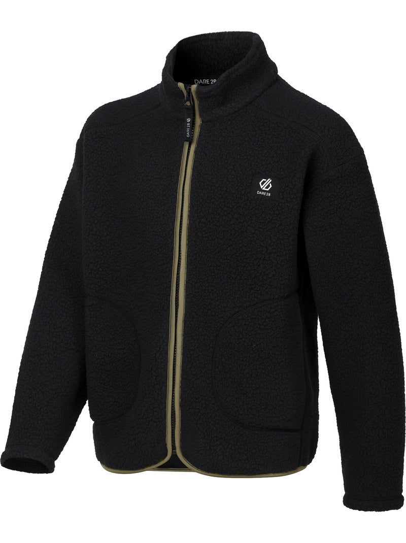 Veste polaire unie à col montant zesty - dare 2b Noir Kaki - Kiabi