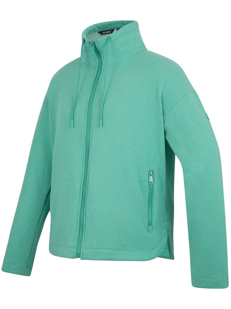 Veste polaire unie col cheminé ashlynn - regatta Turquoise - Kiabi