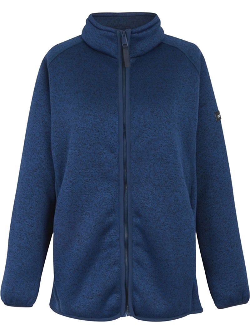Veste polaire unie col montant mellrey - regatta Bleu marine - Kiabi