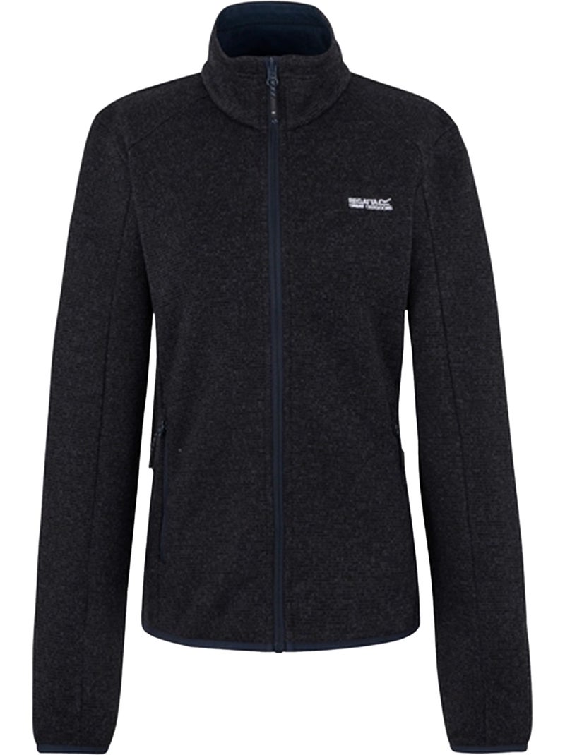 Veste polaire unie col montant newhill - regatta Bleu marine - Kiabi