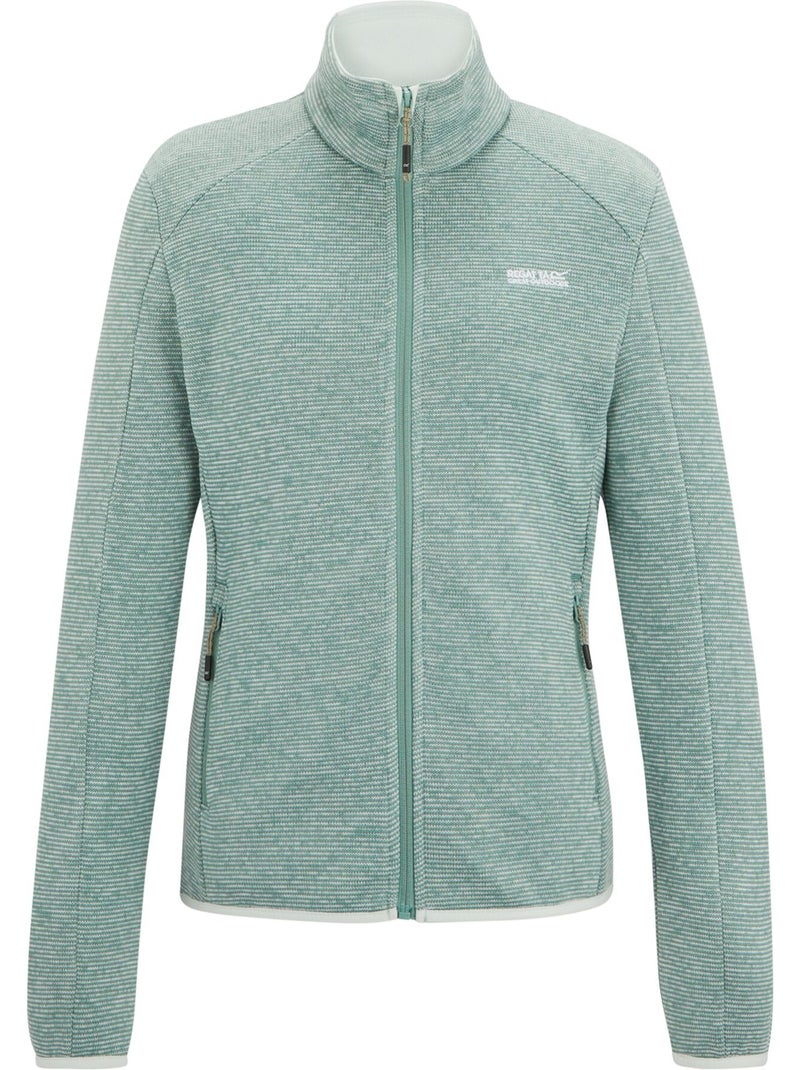 Veste polaire unie col montant newhill - regatta Turquoise - Kiabi