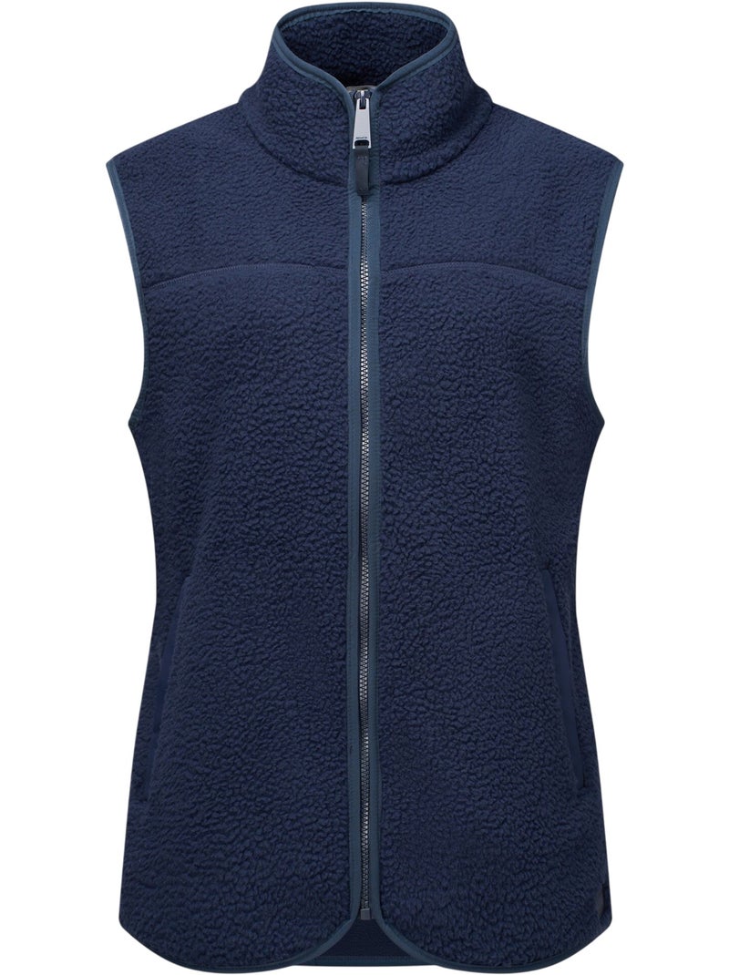 Veste polaire unie et sans manches à col montant frankie - regatta Bleu marine - Kiabi
