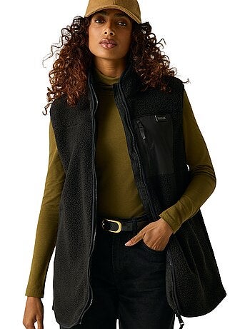 Veste polaire unie et sans manches à col montant frankie - regatta