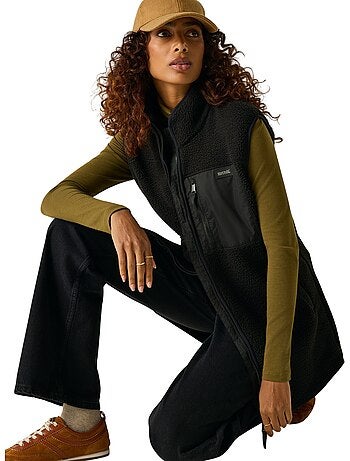 Veste polaire unie et sans manches à col montant frankie - regatta