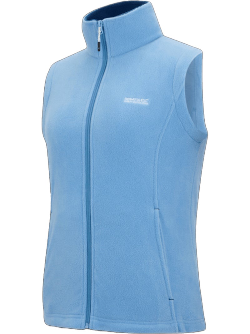 Veste polaire unie sans manches à col montant sweetness - regatta Bleu clair - Kiabi